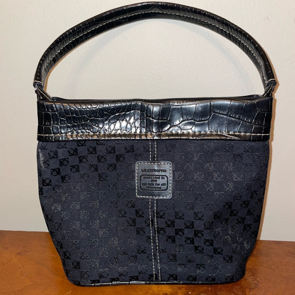 VINTAGE Liz Claiborne mini BUCKET BAG